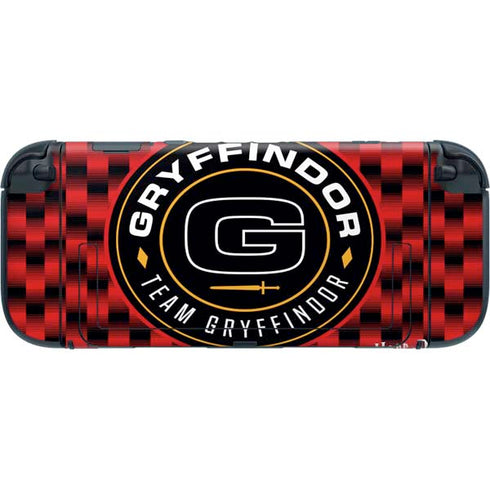 Wizarding Worlds Harry Potter Team Gryffindor Nintendo Switch 2 (2025) with Joy-Con Skin